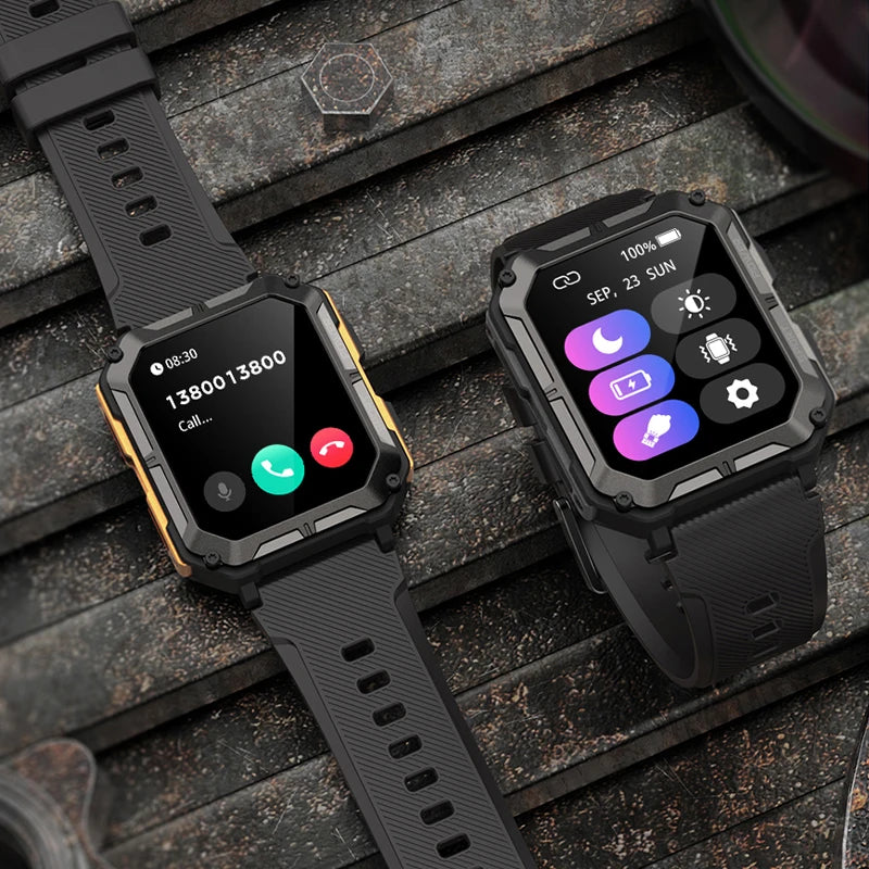 REVE100 New 5.2 Bluetooth Call Band with 123 Sports Modes 1.83-inch HD Large Screen 240 * 286 Resolution Smart Watch 2025