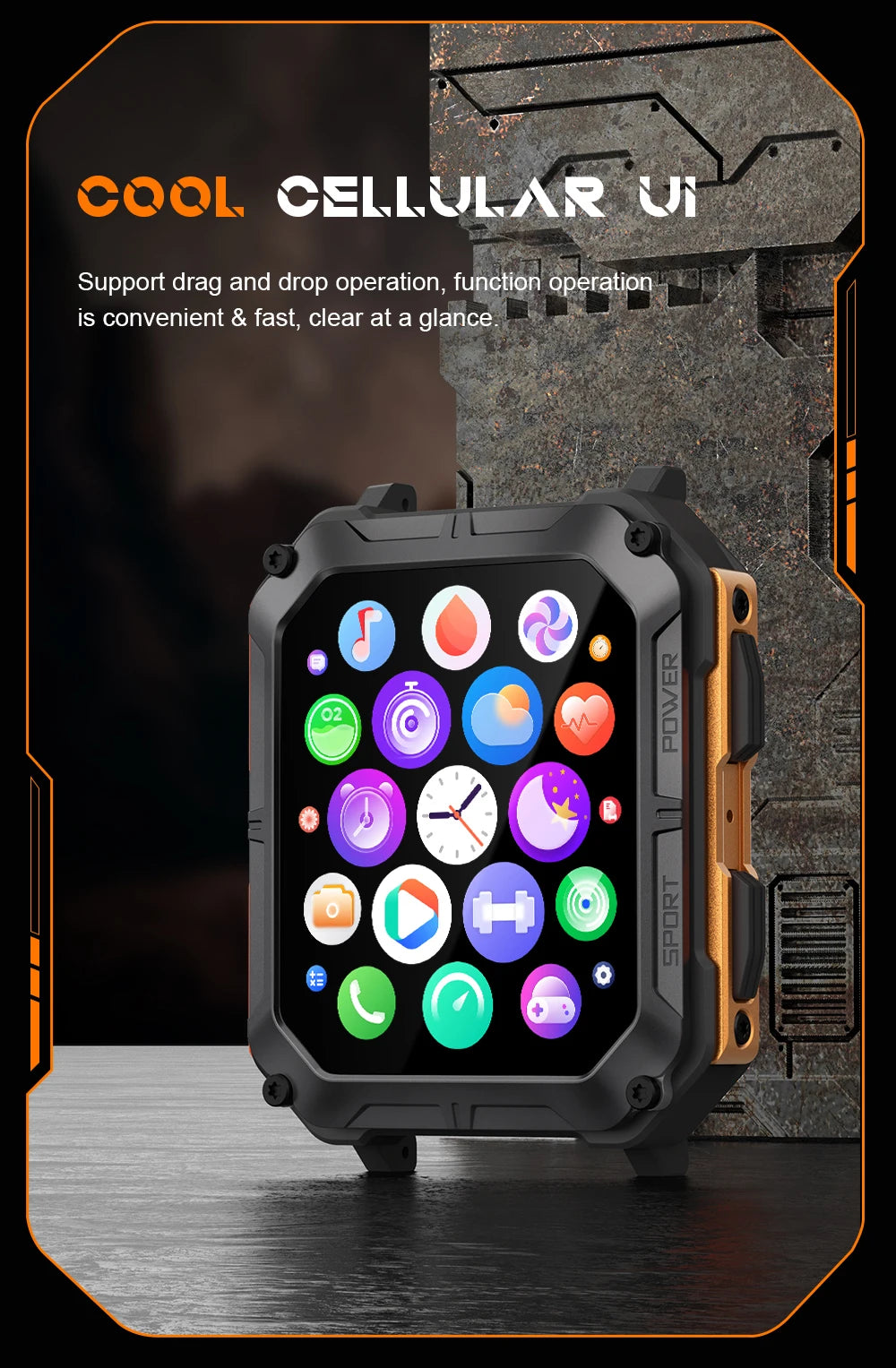 REVE100 New 5.2 Bluetooth Call Band with 123 Sports Modes 1.83-inch HD Large Screen 240 * 286 Resolution Smart Watch 2025