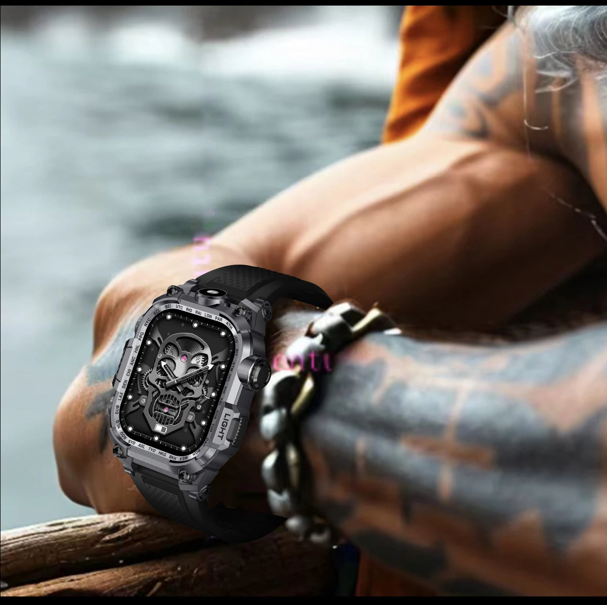 REVE100 New Smart Watch 2.01-inch TFT Screen 320 * 390 Resolution 650mAh Battery Heart Rate and Blood Pressure Monitoring Watch