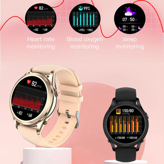 REVE100 Intelligent 5.0 Bluetooth Connection Call Watch 1.27-inch Screen IP67 Waterproof Heart Rate Sleep Monitoring Watch